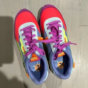 PUMA Women's Future Rider Cutout Shoes